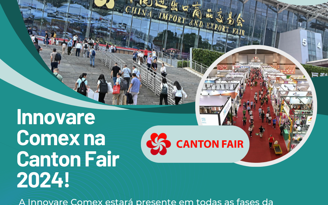 A Canton Fair é uma das mais renomadas feiras comerciais do mundo, e em 2024, a Innovare Comex estará lá. Venha transformar o seu negócio!