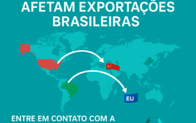 Acordos e Tarifas Internacionais Impactando a Exportação Brasileira em Julho de 2025